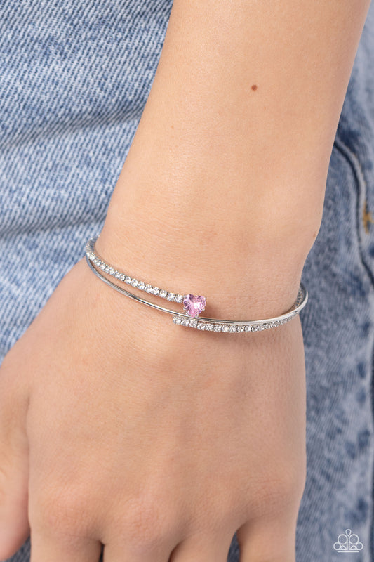 Sensational Sweetheart - pink - Paparazzi bracelet