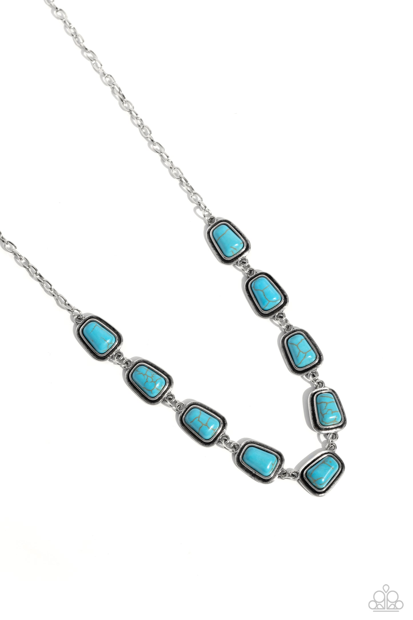 Southern Safari - blue - Paparazzi necklace