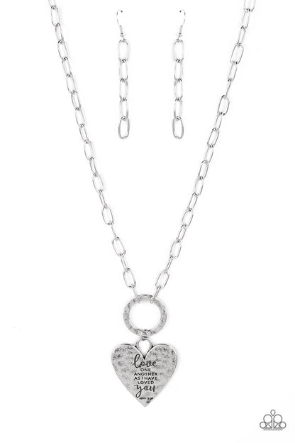 Brotherly Love - silver - Paparazzi necklace