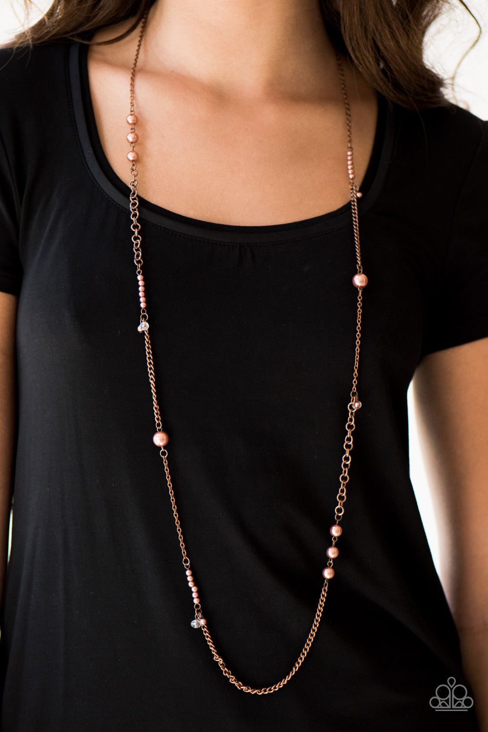 I Stil-etto Believe - copper - Paparazzi necklace