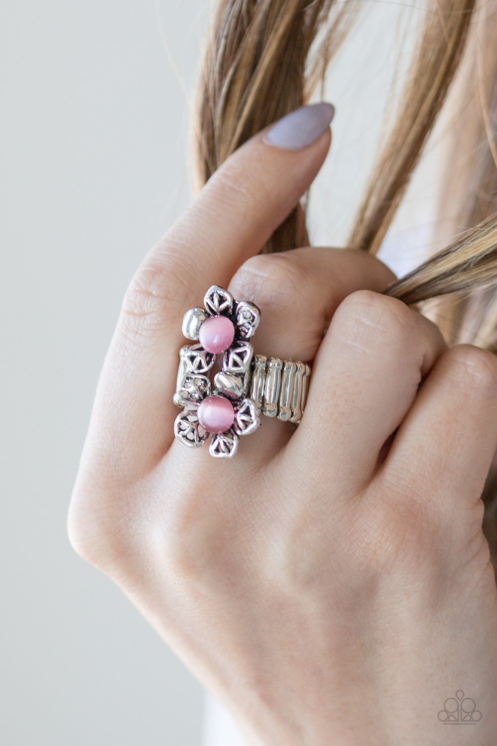 Magnolia Mansions - pink - ring