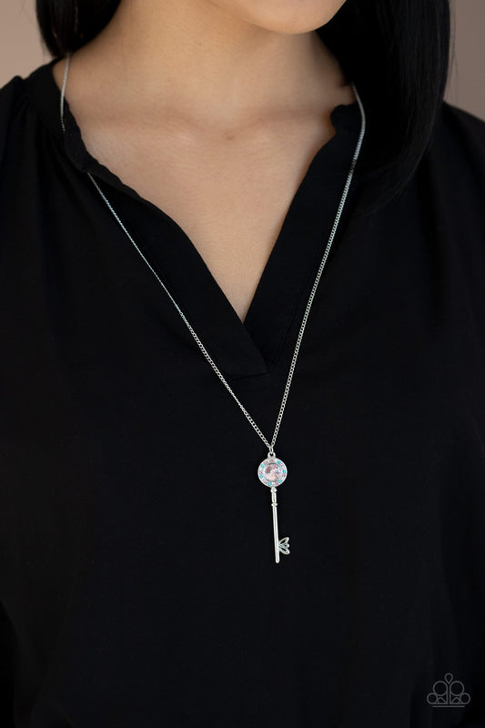 Secret Shimmer-multi-Paparazzi necklace
