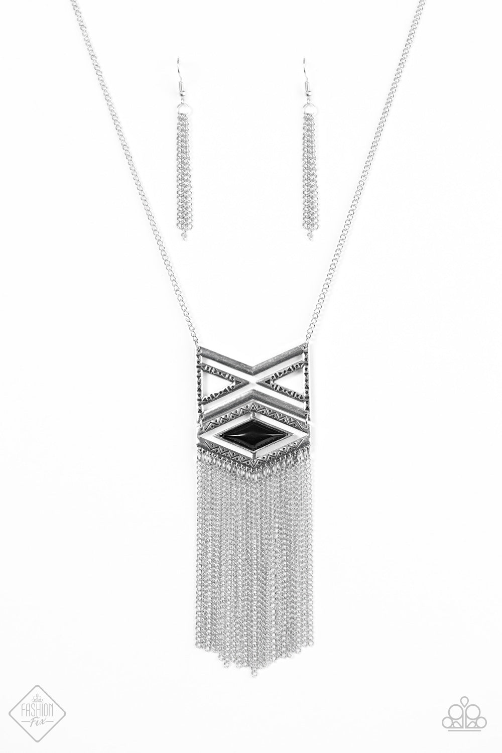 TRIBAL by Fire - Paparazzi necklace