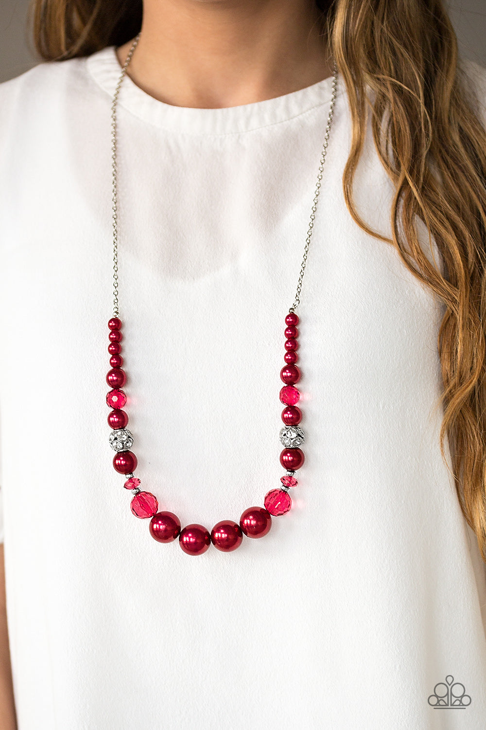 The Wedding Party - red - Paparazzi necklace