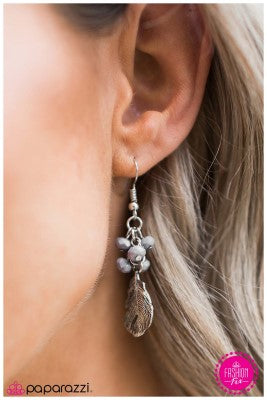 Up, up and Away - silver - Paparazzi earrings